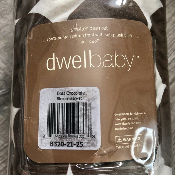 Dwell Baby Studio Modern Dots Animal Towel Blanket Crib Skirt Bib - Picture 9 of 9